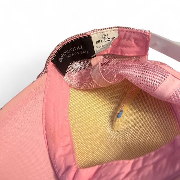 Vintage Y2K pink women’s Billabong trucker SnapBack - Picture 3 of 4